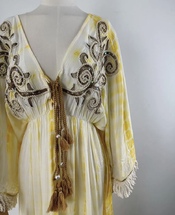 Garde-robe - Lang kleed - Geel