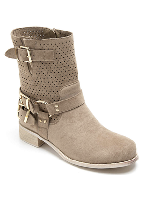 Garde-robe - Korte Laarzen - Beige