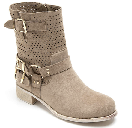 Garde-robe - Korte Laarzen - Beige