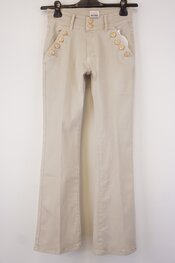 Garde-robe - Lange Broek - Ecru