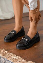 Garde-robe - MOCASSINS - Zwart