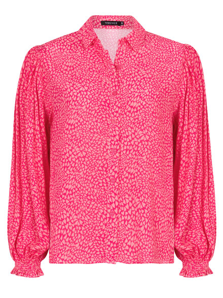 Ydence - Blouse - Roze