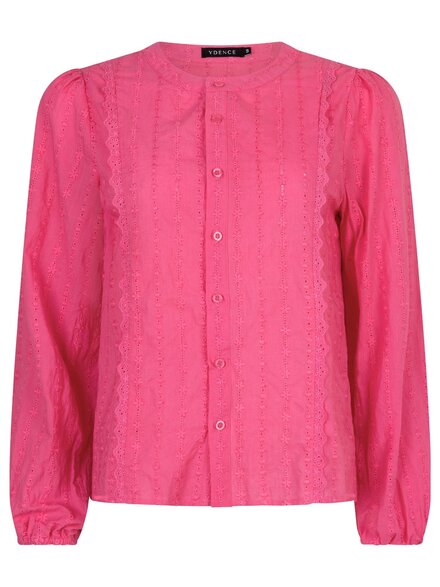 Ydence - Blouse - Roze
