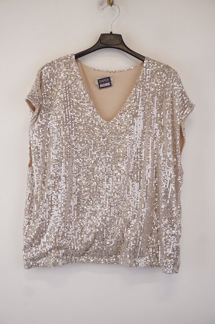 Garde-robe - Blouse - Zilver