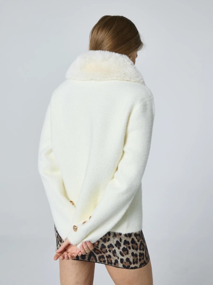 Garde-robe - Gilet - Ecru