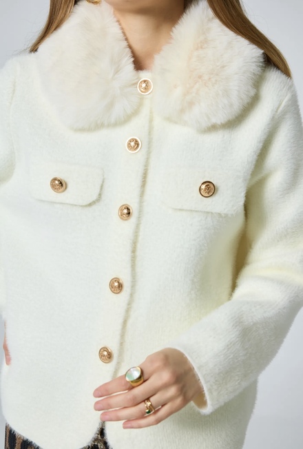 Garde-robe - Gilet - Ecru