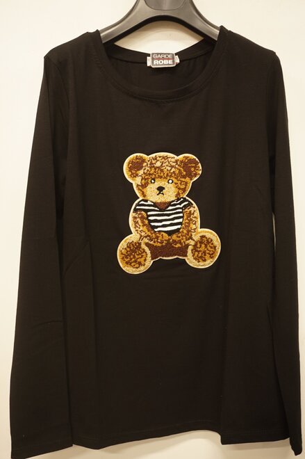 Garde-robe - T-shirt - Zwart