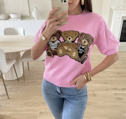 Garde-robe - Pull - Roze