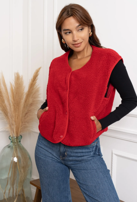 Garde-robe - VEST - Rood