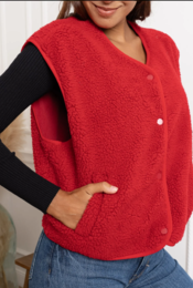 Garde-robe - VEST - Rood