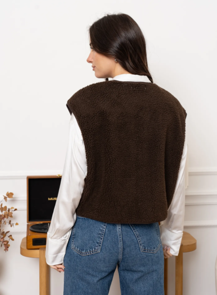 Garde-robe - VEST - Bruin
