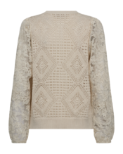 Free/quent - Gilet - Ecru