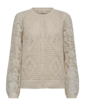 Free/quent - Gilet - Ecru
