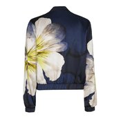 Caroline Biss - Jas - Ecru-blauw