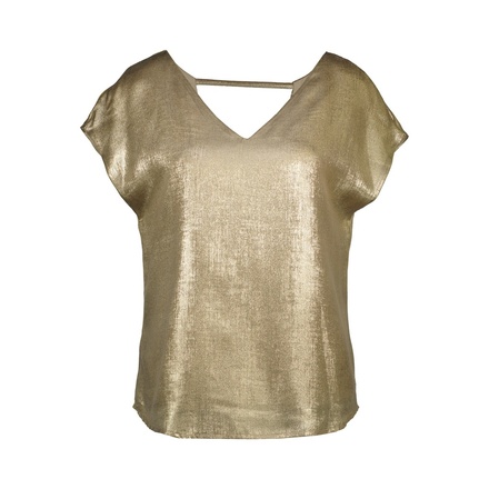 Amelie &amp; Amelie - Blouse - Goud