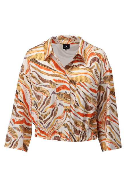 K-design - Blouse - Oranje