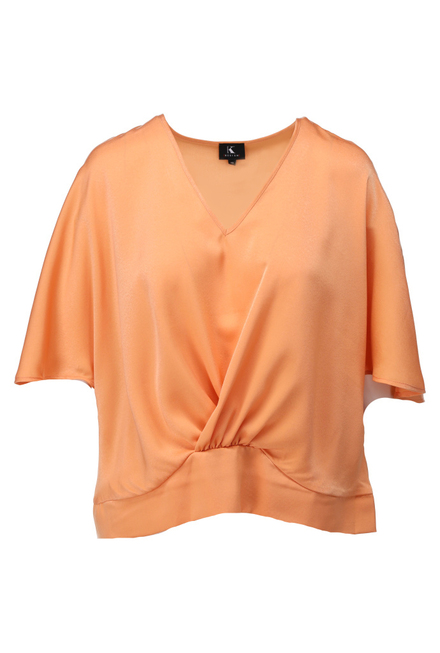 K-design - Blouse - Perzik