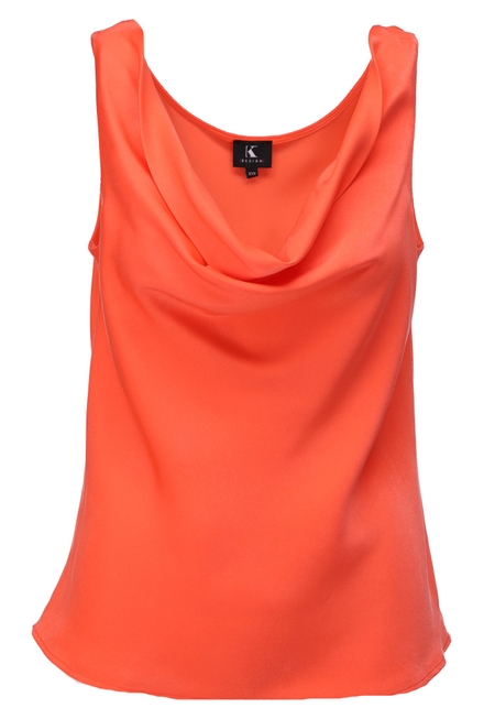 K-design - Blouse - Oranje