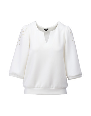 K-design - Pull - Ecru