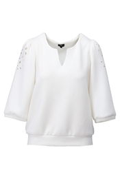 K-design - Pull - Ecru