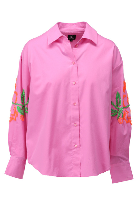 K-design - Blouse - Roze