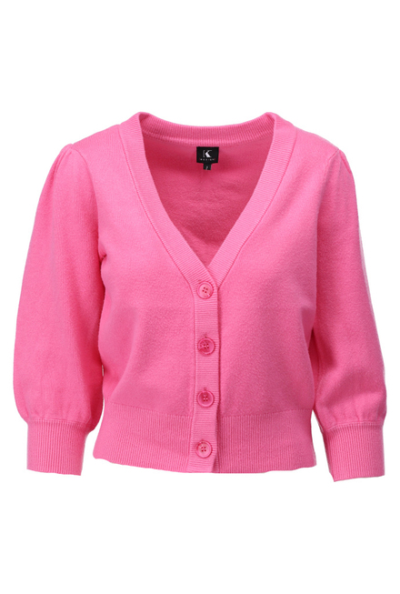 K-design - Gilet - Fushia