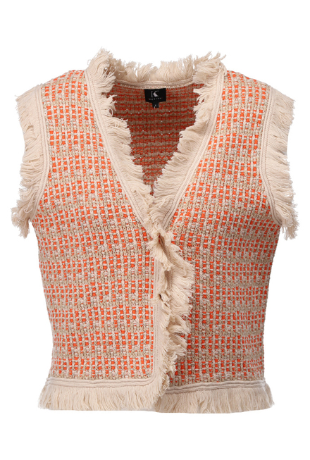 K-design - Gilet - Oranje