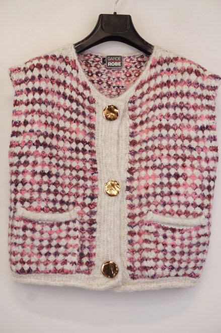 Garde-robe - Gilet - Fushia
