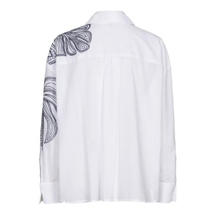 Caroline Biss - Blouse - Marine-ecru