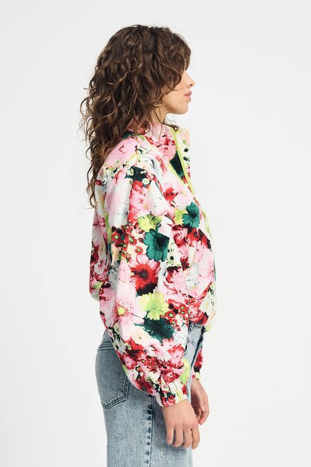 Pom Amsterdam - VEST - Groen-roze