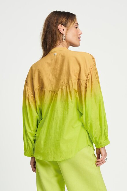 Pom Amsterdam - Blouse - Limoen-groen
