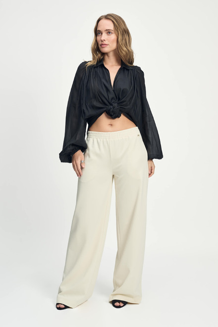 Pom Amsterdam - Lange Broek - Ecru