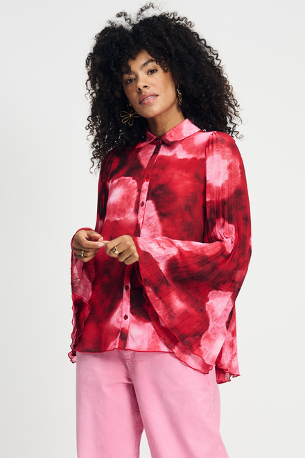 Pom Amsterdam - Blouse - Rood