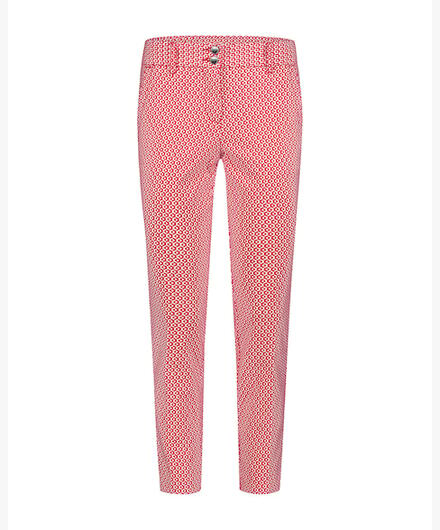 Red Button - Lange Broek - Rood