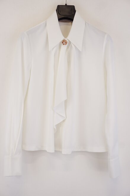 Rinascimento - Blouse - Bruin-ecru
