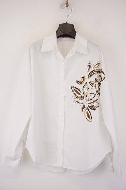 Rinascimento - Blouse - Wit