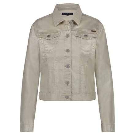 Red Button - VEST - Ecru