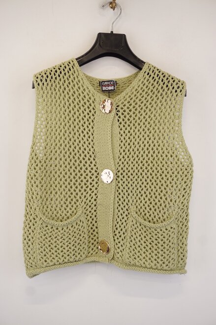 Garde-robe - Gilet - Groen
