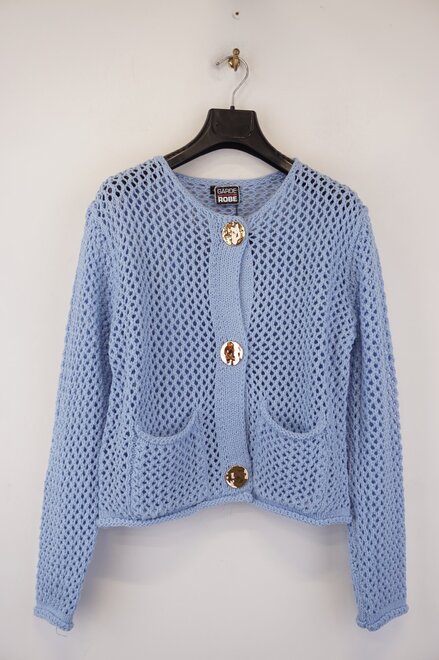 Garde-robe - Gilet - Blauw