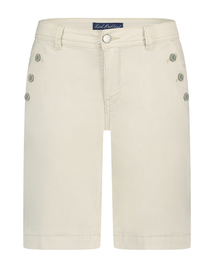 Red Button - Short - Beige