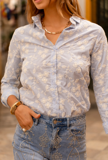 Garde-robe - Blouse - Blauw