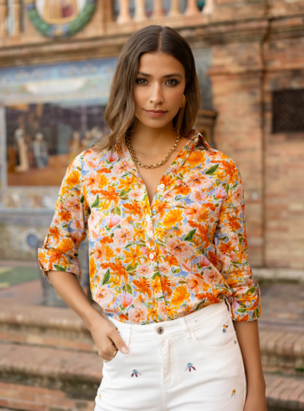 Garde-robe - Blouse - Oranje
