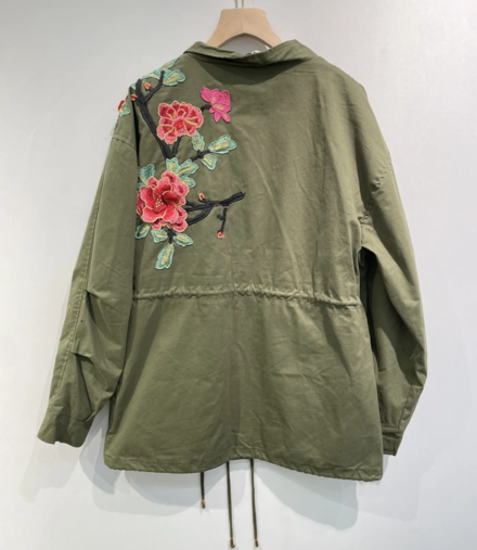 Garde-robe - Jas - Kaki