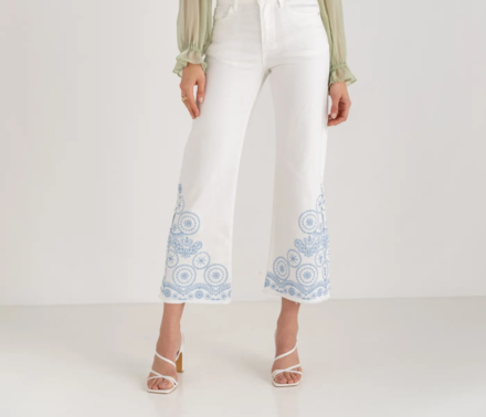 Garde-robe - Lange Broek - Wit