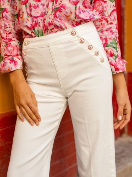 Garde-robe - Lange Broek - Wit