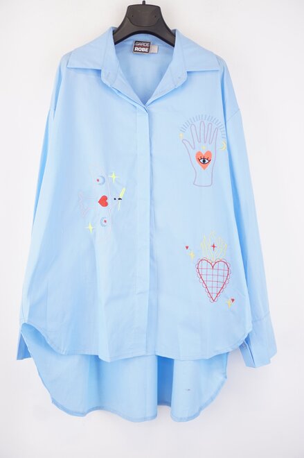Garde-robe - Blouse - Blauw