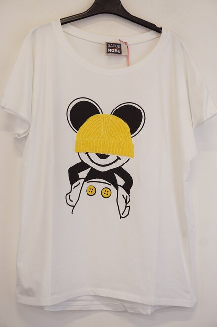 Garde-robe - T-shirt - Geel