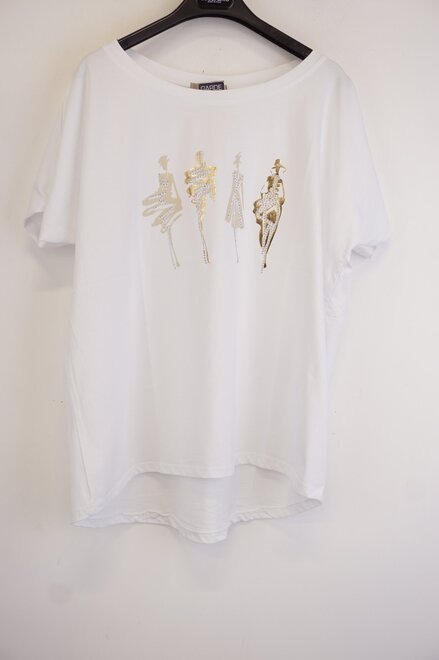 Garde-robe - T-shirt - Goud