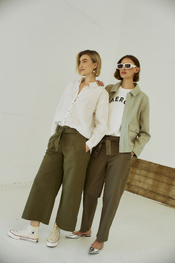 Free/quent - Lange Broek - Kaki