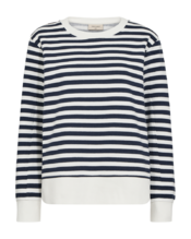Free/quent - Pull - Marine-ecru
